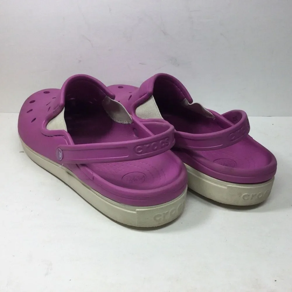 Crocs CITILANE CLOG Mens Sz 13 Wild Orchid Stucco Clogs Loafers Shoes 201831‎